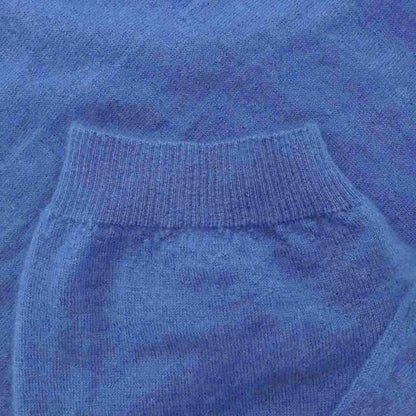 Balenciaga Knit Short Sleeve Cashmere 38 Blue Light Blue 29 69-63 01 AJ