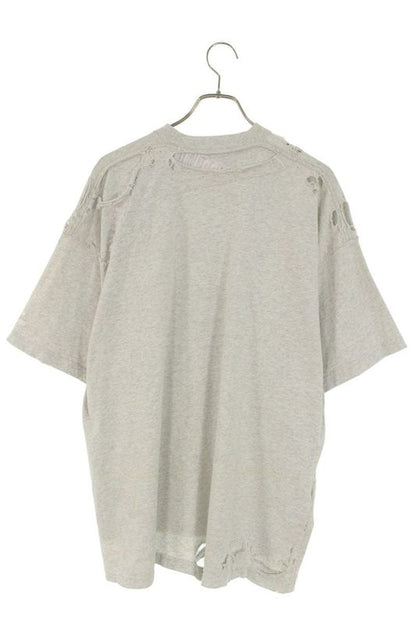 Balenciaga 704056 Tmva5 Destroyed Oversized T-shirt Men 1