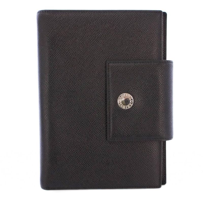 Bvlgari Stationery Notebook Notepad Foldable Leather One Color None Land Black