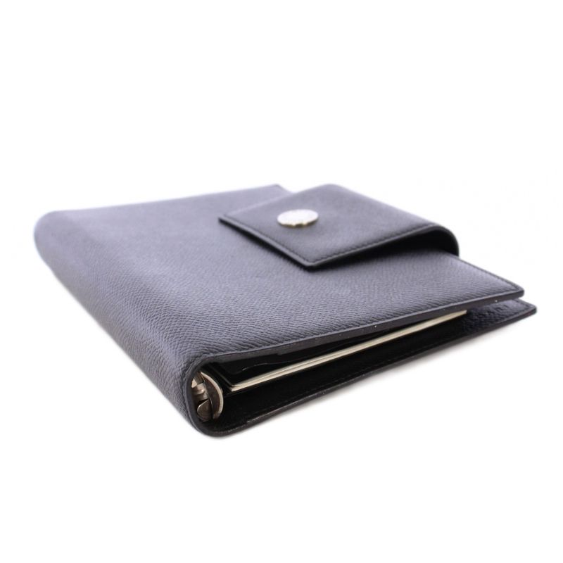 Bvlgari Stationery Notebook Notepad Foldable Leather One Color None Land Black