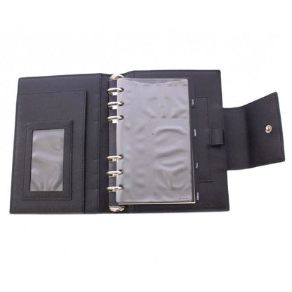 Bvlgari Stationery Notebook Notepad Foldable Leather One Color None Land Black