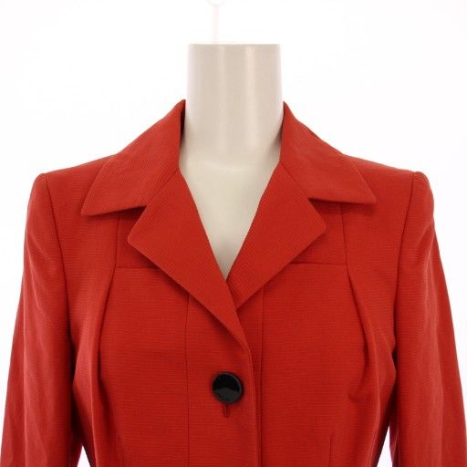 Gucci Tailored Jacket Fully Lined Single 2B 36 Red BM