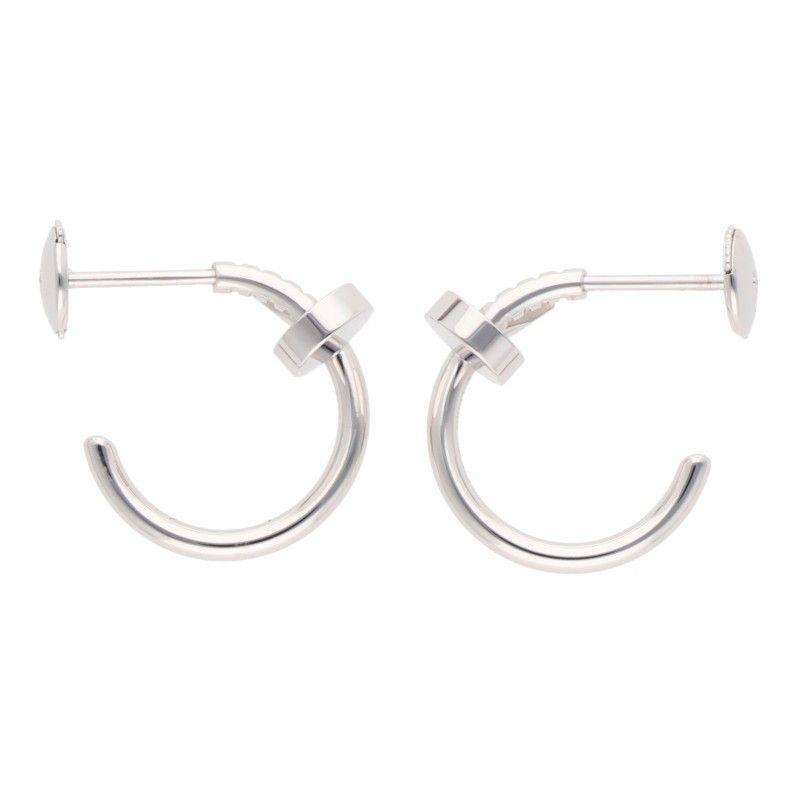 Cartier Juste Un Clou Juste UN CLOU 18K White Goldearrings Men's