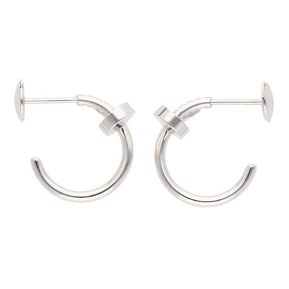 Cartier Juste Un Clou Juste UN CLOU 18K White Goldearrings Men's
