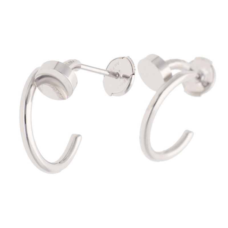Cartier Juste Un Clou Juste UN CLOU 18K White Goldearrings Men's