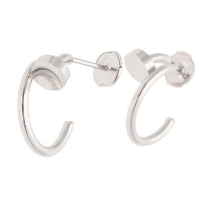 Cartier Juste Un Clou Juste UN CLOU 18K White Goldearrings Men's
