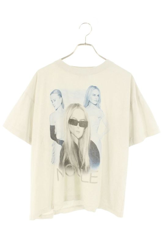 Balenciaga 25SS 826344 Tsvw3 Nicole Print Cropped Boxy T-shirt Men's S