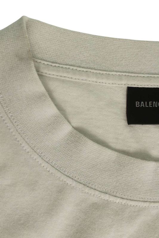 Balenciaga 25SS 826344 Tsvw3 Nicole Print Cropped Boxy T-shirt Men's S