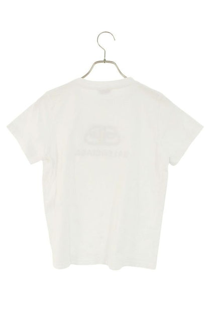 Balenciaga 583245 Tev48 Logo Print T-shirt Women's S