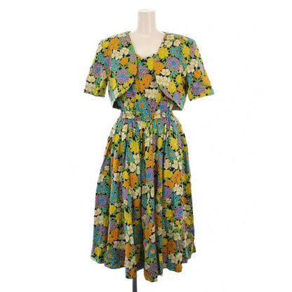 Yves Saint Laurent YVES Saint Laurent Setup Jacket Short Sleeve Dress Long