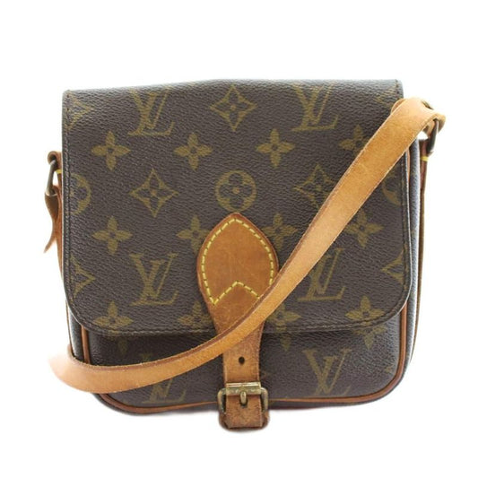 Louis Vuitton Monogram Cartesiere PM Shoulder Bag Flap Brown M51254 KU - OH