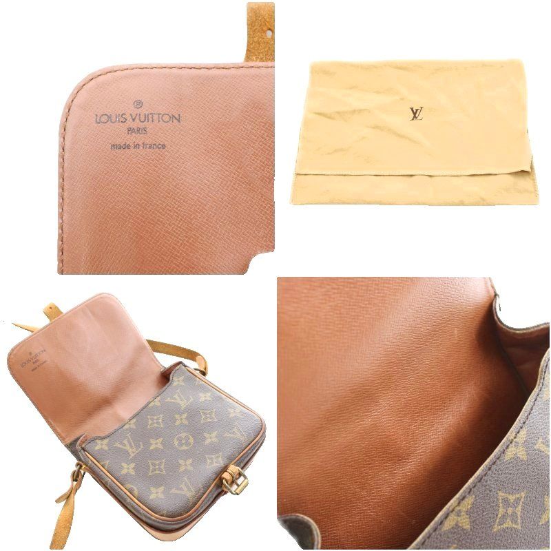 Louis Vuitton Monogram Cartesiere PM Shoulder Bag Flap Brown M51254 KU - OH