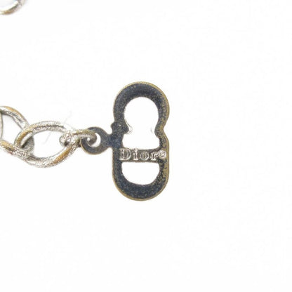 Christian DIOR Necklace Pendant Plate Trotter Silver Color AE - GY47