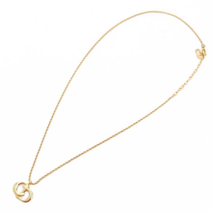 Christian DIOR Necklace Pendant CD Logo Gold Color AE - GY47