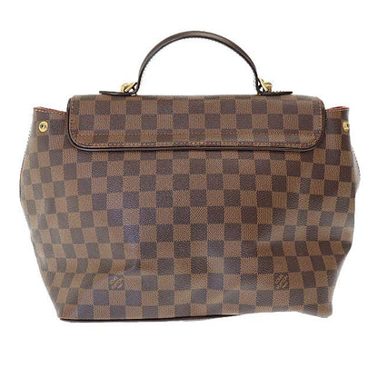Louis Vuitton Damier Ebène Bergamo MM 2WAY Hand Shoulder Bag N41168 Brand