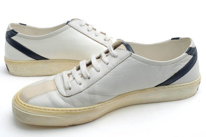 Gucci Shoes Sneakers Shoes Low Cut Men Leather Genuine White 352957 Eugene Miro