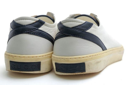 Gucci Shoes Sneakers Shoes Low Cut Men Leather Genuine White 352957 Eugene Miro