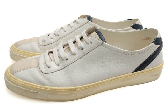 Gucci Shoes Sneakers Shoes Low Cut Men Leather Genuine White 352957 Eugene Miro