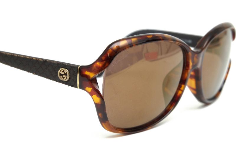 Gucci / Gucci Sunglass Es Glasses Men's Plastic Brown Gg3730 F S Butterfly Shape