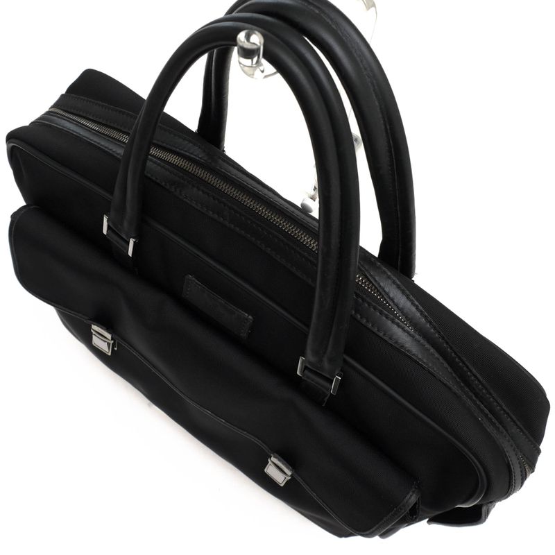 Gucci Bags Briefcase Business Bag Business Men Nylon Leather Genuine Leather