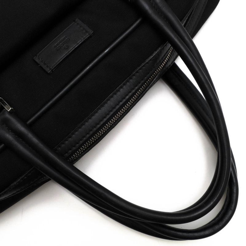 Gucci Bags Briefcase Business Bag Business Men Nylon Leather Genuine Leather