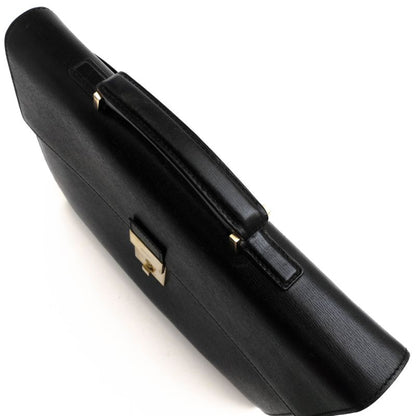 Gucci Bags Briefcase Business Bag Business Men Leather Genuine Black 34044
