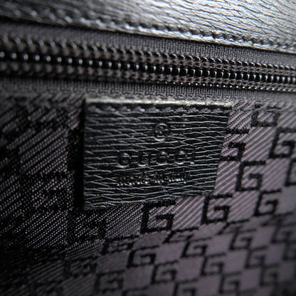 Gucci Bags Briefcase Business Bag Business Men Leather Genuine Black 34044