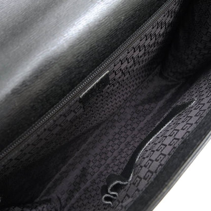 Gucci Bags Briefcase Business Bag Business Men Leather Genuine Black 34044
