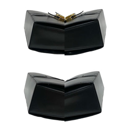 Celine Vintage Logo Ribbon Motif Hardware Calf Leather