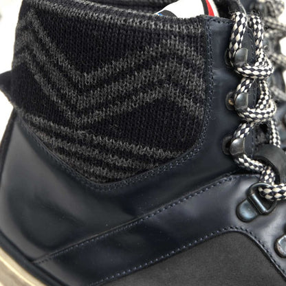 Louis Vuitton Shoes Sneakers Shoes High Cut Men's Leather Genuine Black