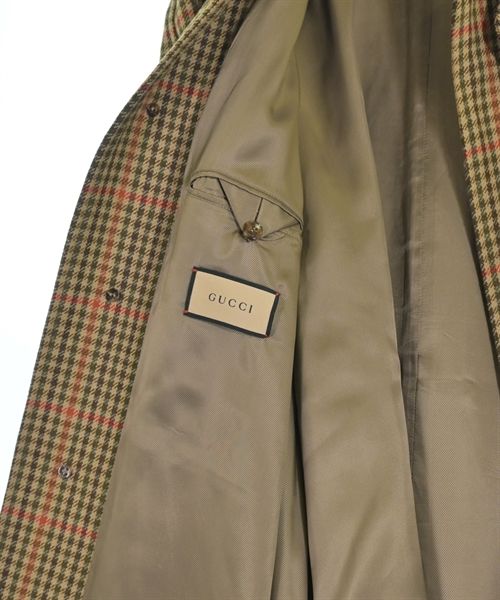 Gucci Stainless Steel Stainless Steel Collar Coat For Men