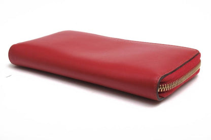 Gucci Long Wallet Women Leather Genuine Leather Red 410102 with Coin Purse