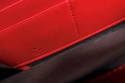 Gucci Long Wallet Women Leather Genuine Leather Red 410102 with Coin Purse