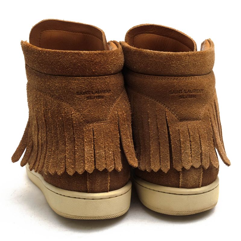 Saint Laurent/Yves Saint Laurent Shoes Sneakers Shoes High Cut Men Men's Suede