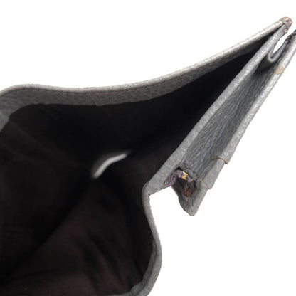 Gucci Wallet Ladies Women Leather Genuine Gray 456126 Leather Card Case Wallet