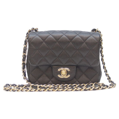 Chanel A35200 No 24 Black Caviar Ghardware Mini Matelasse 17