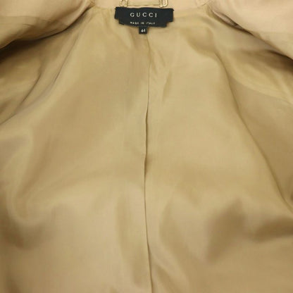 Gucci Short Trench Coat Fully Lined 44 Beige CX - OS