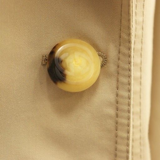 Gucci Short Trench Coat Fully Lined 44 Beige CX - OS