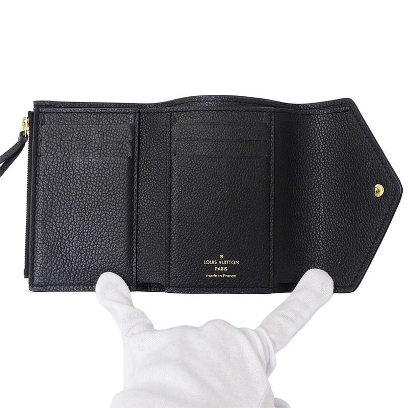 Louis Vuitton Wallet Monogram Empreinte Ladies Branded Trifold Wallet Portefeuil