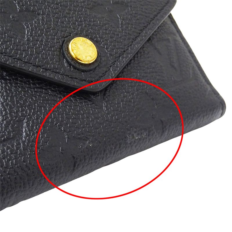 Louis Vuitton Wallet Monogram Empreinte Ladies Branded Trifold Wallet Portefeuil