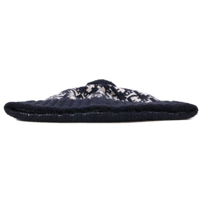 Christian DIOR []25dob701i099 Oblique Cashmere Pompom Beanie Knit Hat