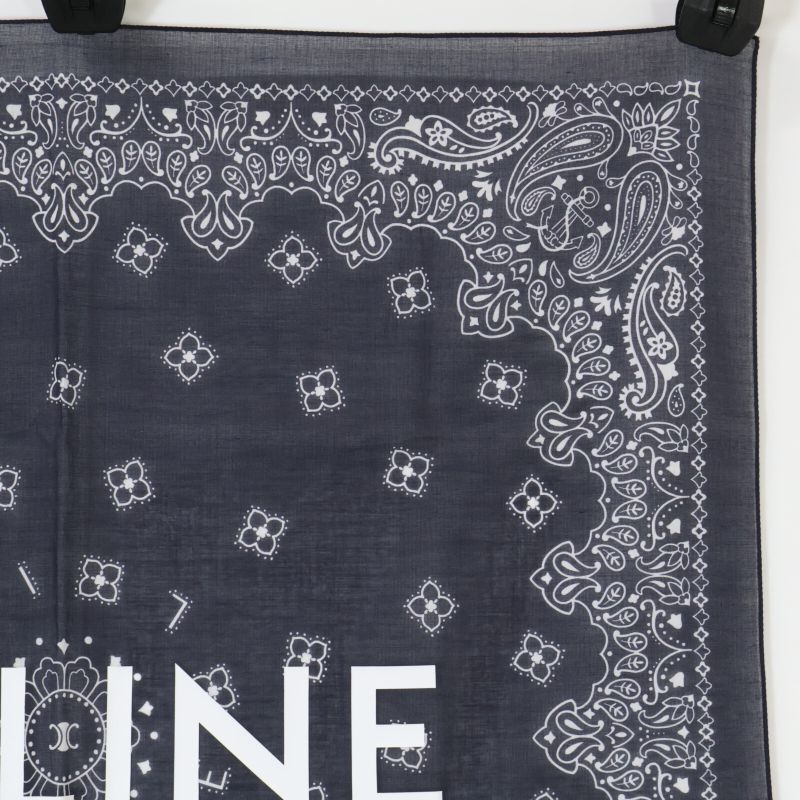 Celine []logo-printed Paisley Bandana