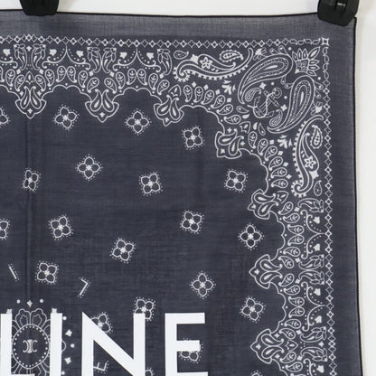Celine []logo-printed Paisley Bandana