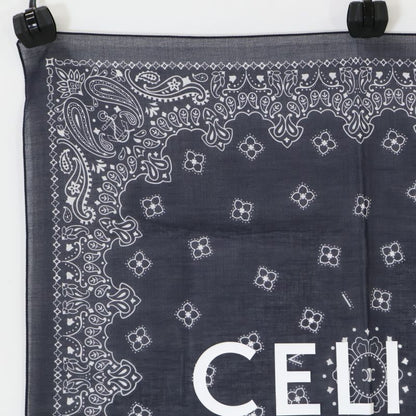 Celine []logo-printed Paisley Bandana