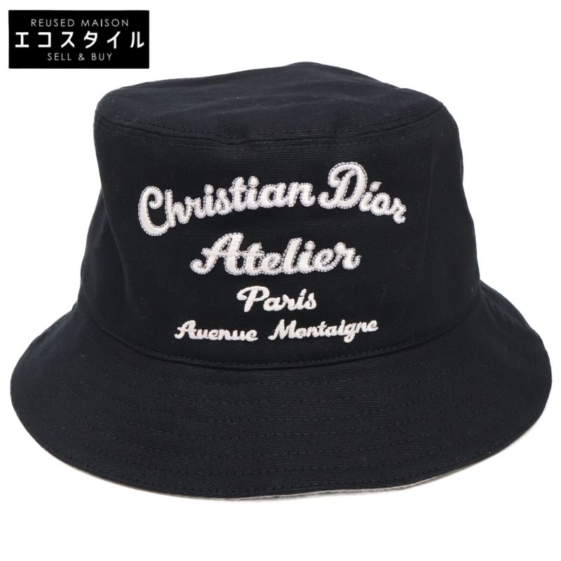 DIOR [] 243c907c4511 Atelier Logo Bucket Hat L