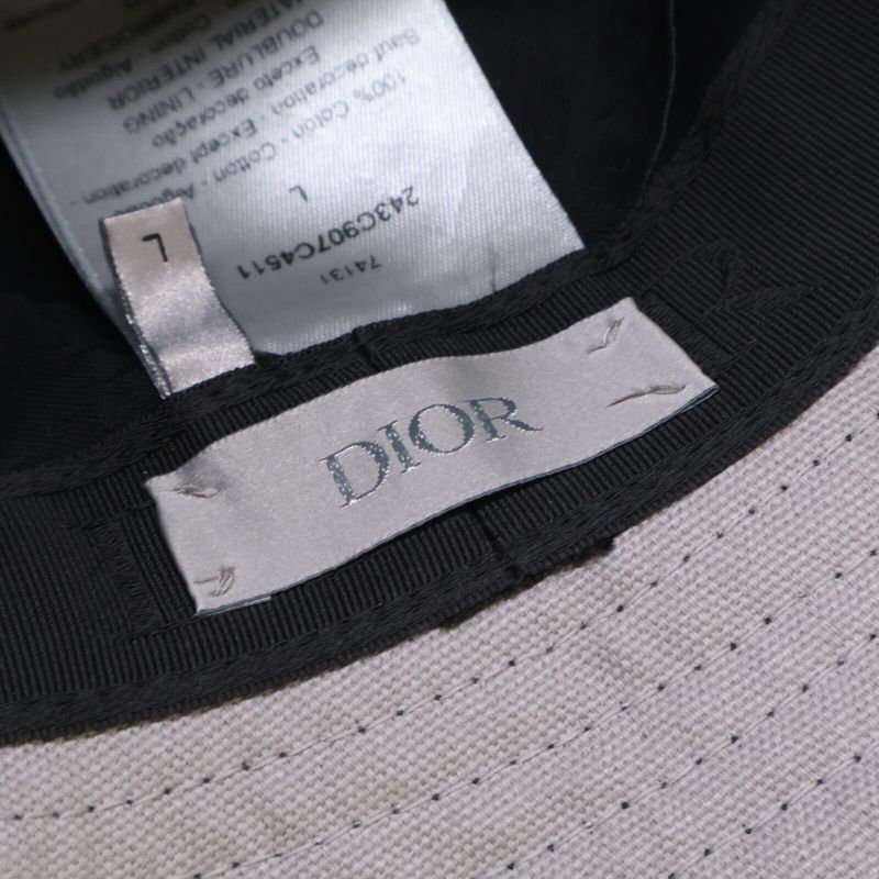 DIOR [] 243c907c4511 Atelier Logo Bucket Hat L