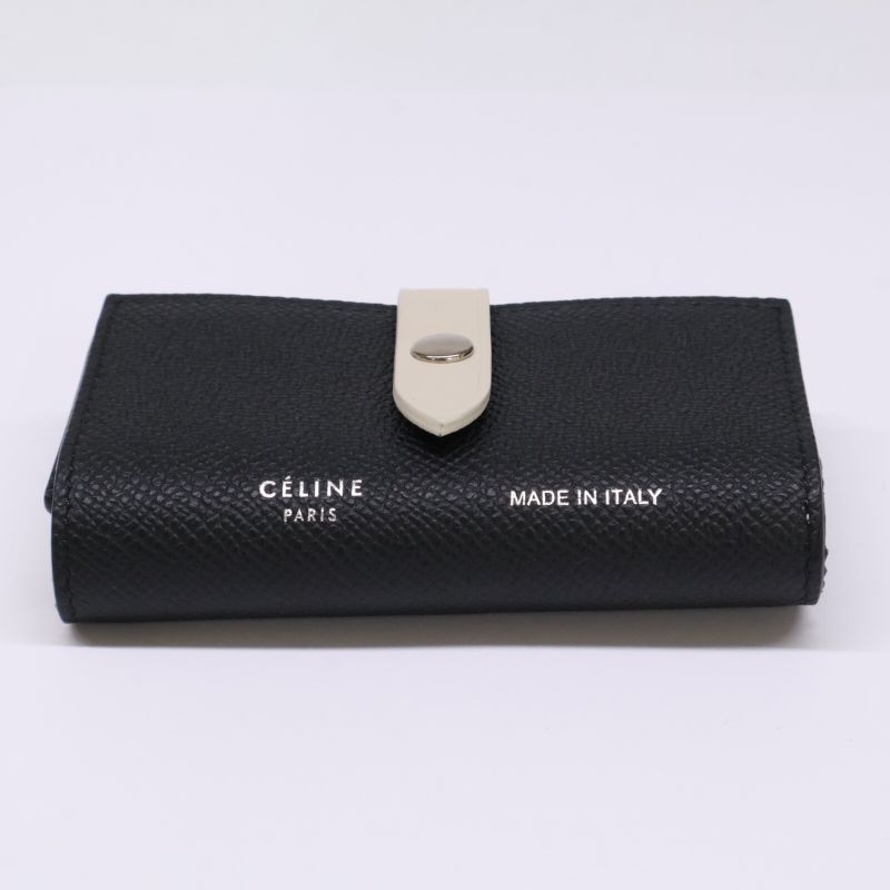 Celine [phoebe Period Bicolor Leather 6strands