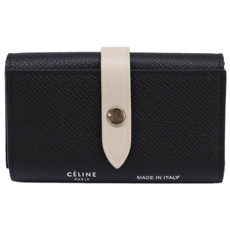 Celine [phoebe Period Bicolor Leather 6strands
