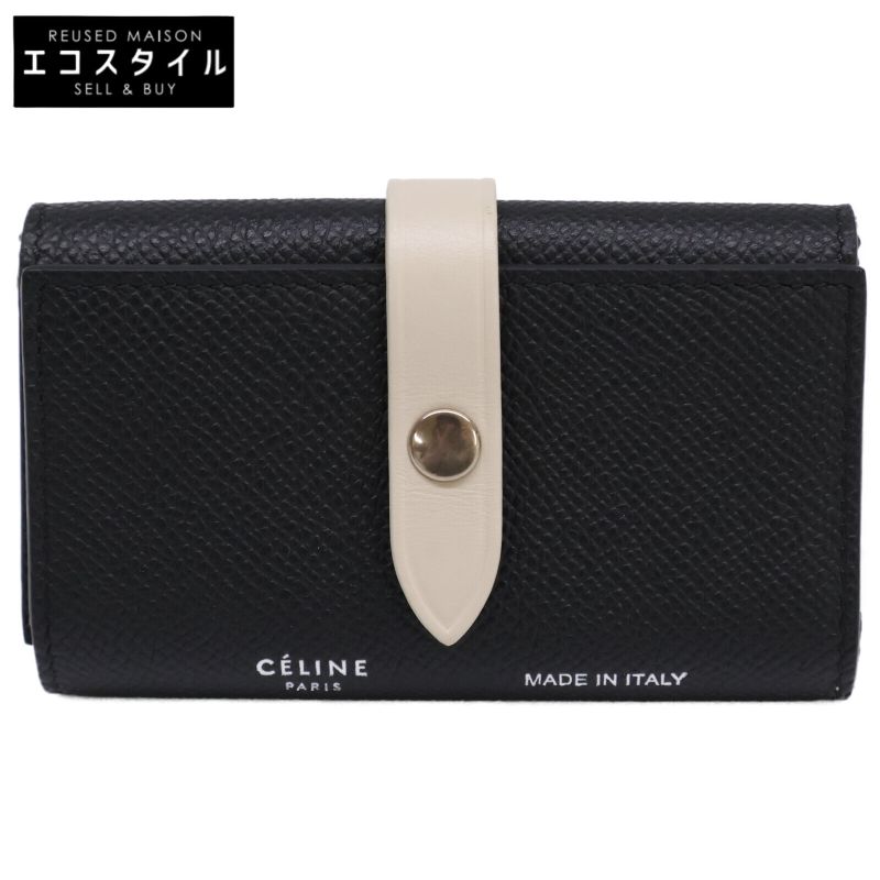 Celine [phoebe Period Bicolor Leather 6strands