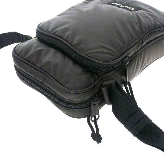 Balenciaga EXP CROS ZIP Pouch Puffy Nylon Crossbody Bag Pochette Bag 719036